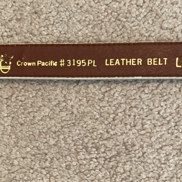 NWOT Leather Belt Large - Picture 5 of 6